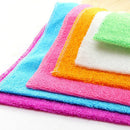 5/20PCS Dish Cloth Bamboo Fiber High Efficient Anti-grease Cleaning towel Washing Towel Magic Kitchen Cleaning Wiping Rag