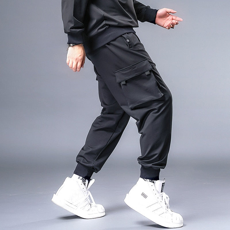 Baggy Pants Men Hip Hop Streetwear Cargo Pant Big Size 7XL Jogginghose Male Jogger Oversize Fashion Hose Plus Szie HX530