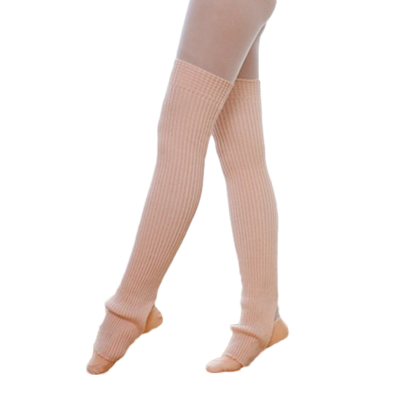 1 Paar Damen Mädchen Beinwärmer Socken Lange Fußlose Socken Winter Herbst Tanz Ballett Stocks