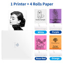 Phomemo Mini Printer M02 Thermal Sticker Label Machine Handheld Wireless Pocket Photo Print for Android IOS Phone Printing