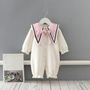 Peleles de invierno para bebés y niñas, traje para recién nacidos, ropa gruesa para niñas, peleles para niños de 0 a 2 años