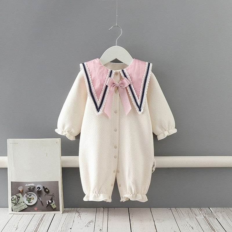 Peleles de invierno para bebés y niñas, traje para recién nacidos, ropa gruesa para niñas, peleles para niños de 0 a 2 años