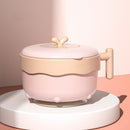 JMSC Food Warm Injection Hot Water Insulation Kids Dishes Stainless Steel Tableware Baby Sucker Feeding Bowl Plate Cute Gadgets