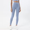 3.0 Pantalones deportivos de yoga de corte de una pieza Pantalones de yoga deportivos de tacto desnudo suave Cintura alta Gimnasio Jogging Fitness Legging atlético