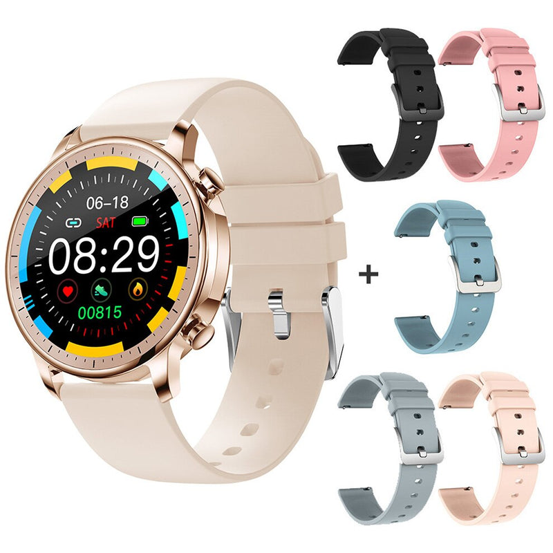 Reloj inteligente COLMI 2020 V23 para mujer, IP67, resistente al agua, con monitor de ritmo cardíaco, reloj inteligente