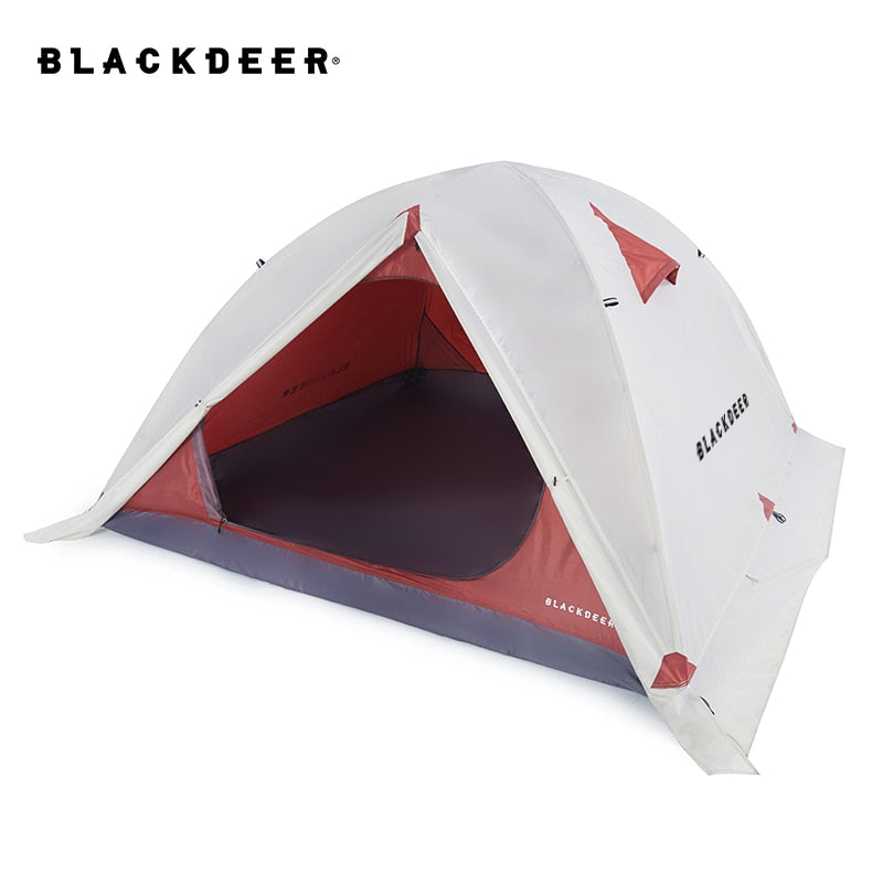 Blackdeer Archeos 2-3 personas tienda de campaña para acampar al aire libre 4 estaciones invierno falda tienda doble capa impermeable senderismo supervivencia