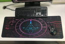Spiel Mousepad RGB Persönlichkeit Mathematiker Digital LED Spiel Zubehör Computer Tastatur Teppich Pad PC Notebook Gamer Schreibtischunterlage