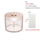 Wireless Air Humidifier Diffuser 780ML USB Portable Electric Humidifiers Rechargeable 2000mAh Battery Humidificador Mist Maker