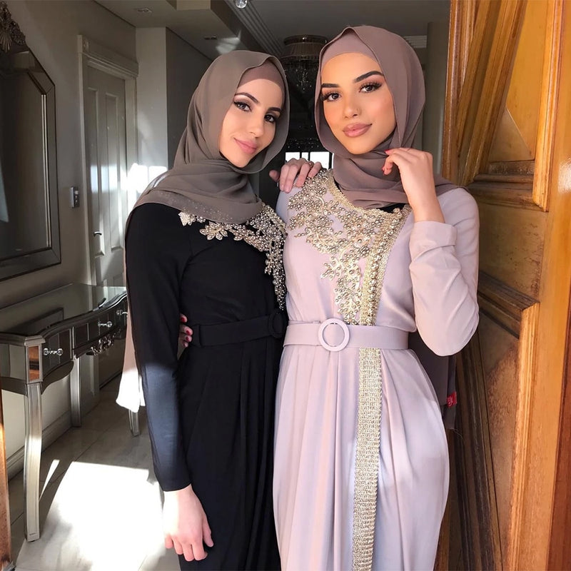 Robe Vetement Femme Abaya Dubai Turkey Muslim Fashion Dress Islam Clothing Dresses Abayas For Women Vestidos Musulman De Mode