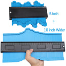 Onnfang 2Pcs/Packs Copy Gauge Duplicator Contour Scale Template Wood Marking Tools Tiling Measuring Ruler Woodworking Tools