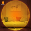 Sunset Projection Lamp,USB Port 180° Rotation LED Projector Lamp,For Bedroom  Selfie Atmosphere Creation