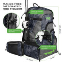 KastKing Angeltasche Große Kapazität Multifunktionale Köder Angelgeräte Boxen Outdoor Hüfttaschen Angelboxen Zangenaufbewahrung