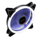 120mm PC Computer Case Fans Ultra Silent LED cooling fan 12VDC 3P IDE 4Pin radiator CPU cooler Fan w/ Anti-Vibration Rubber