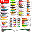 Almighty Mixed Fishing Lure Kits Wobbler Crankbait Swimbait Minnow Hard Baits Spiners Carp Bait Set Fishing Tackle