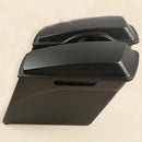Motorcycle 5" Stretched Extended Saddlebags For Harley Touring Road King Street Glide Road Glide 1993-2013