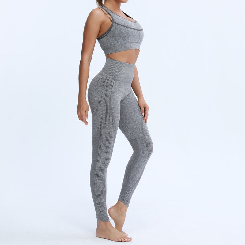 Nepoagym 2nd Edition Mujeres Curvo Hem Vital Leggings sin costuras con Butt Scrunch Pantalones de yoga de cintura alta para entrenamiento Fitness