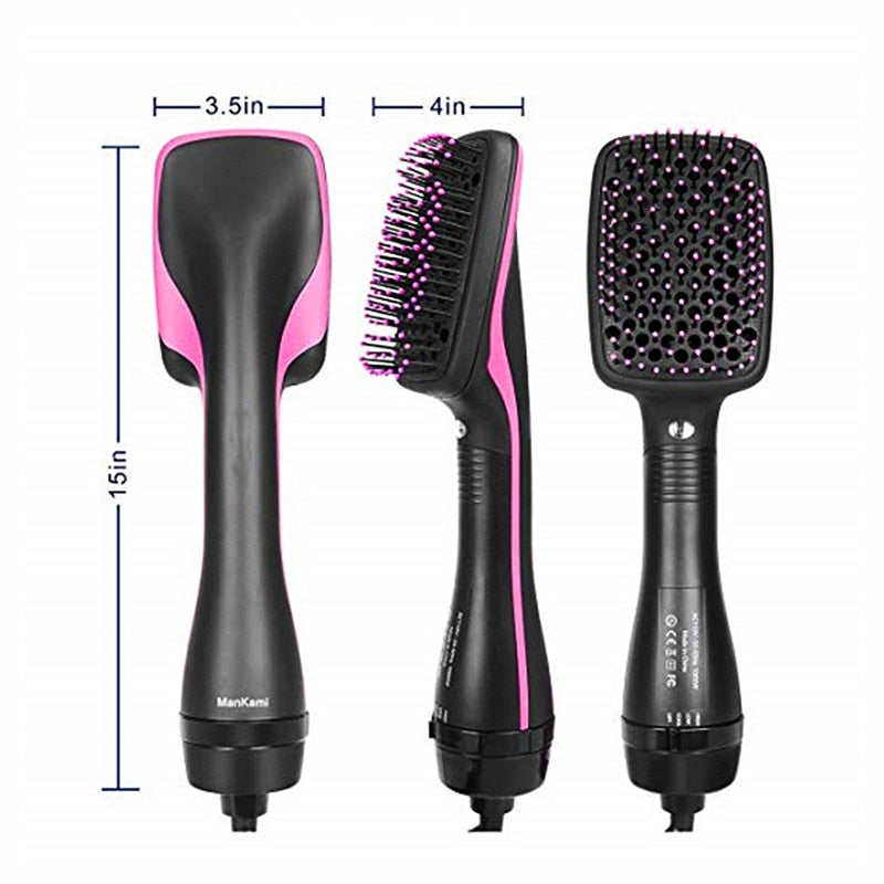 Professional Hair Dryer High Quality Heated Brushes Hot Air Brush Blow Drier Travel Hot Hair Comb Hairdryer Hairbrush for Hair