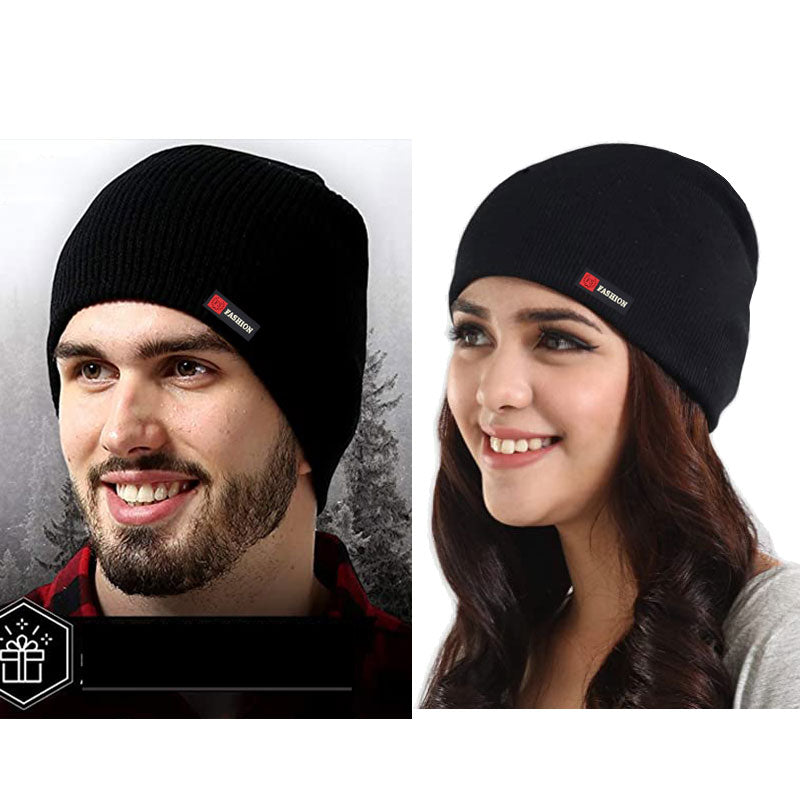 Skullies Beanies Hombres Sombrero de invierno Mujeres Sombreros de punto para hombres Gorro de invierno Gorro Gorro Grueso Cálido Gorro de piel sin borde Gorro de hombre