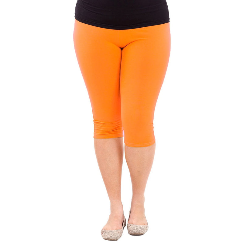 Heiße Frauen-Leggings-Training plus Größen-Leggings-Baumwollelastische Taillen-beiläufige feste Frühlings-Sommer-Modal-Gamaschen-Stretch-Hosen Billig