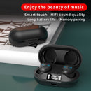 C6 TWS Wireless Bluetooth V5.0 Earphone 9D Stereo Touch Control  Noise  Sports Waterproof Headphones with LED and Dual Mic Heads