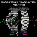 LIGE 2021 New Smart Watch Men Full Touch Screen Sports Fitness Watch Waterproof Bluetooth Call For Android iOS Smartwatch Mens
