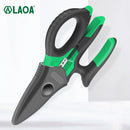 LAOA Stainless Steel Electrician Scissors 1.5-4mm² Wire Cutter Wire Stripping Cutting Terminal Crimping Tools Taiwan,China