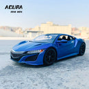 Maisto 1:24 nueva gran oferta Honda ACURA 2018 NSX aleación de simulación coche modelo artesanía decoración colección juguete herramientas regalo