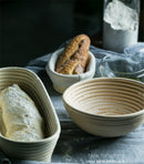 Round /Oval Banneton Brotform Bread Proofing Proving Rattan Basket Bread Banneton Dough Wicker DIY Tool