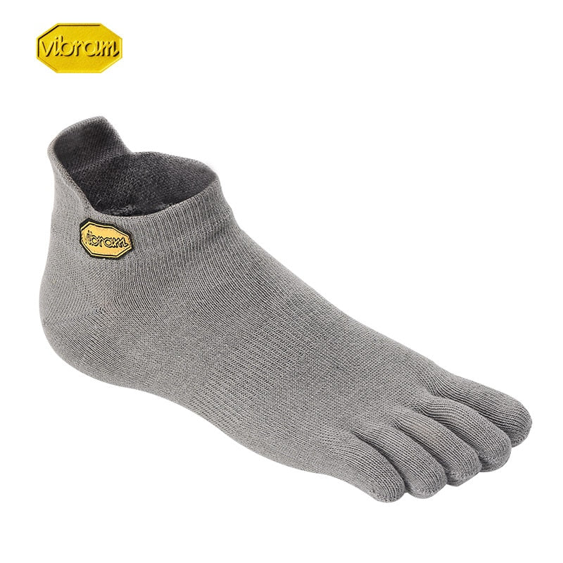 Vibram Fünf-Zehen-Socken Five Fingers Herren Damen Frühling Sommer Outdoor Freizeit Schweißabsorbierend Sport Low Tube Solid Basketball