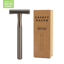 HAWARD Double Edge Safety Razor For Men&Women Classic Manual Metal Shaving Razor With 20 Shaving Blades Reusable&Plastic Free