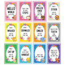 12 Sheet Milestone Baby Photograp Sharing Card Gift Set Baby Age Cards Baby Milestone Cards Baby Photo Cards Newborn Photo props