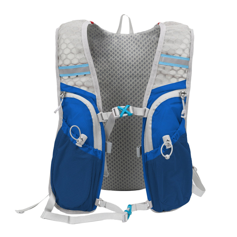 Bolsa ultraligera para correr, mochila de hidratación para ciclismo, chaleco deportivo para correr al aire libre para hombres y mujeres, vejiga de agua de 1,5 l