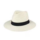 New Summer unisex Ribbon sun hat casual vacation Panama Topper hat straw hat women Beach jazz men hats Foldable Chapeau
