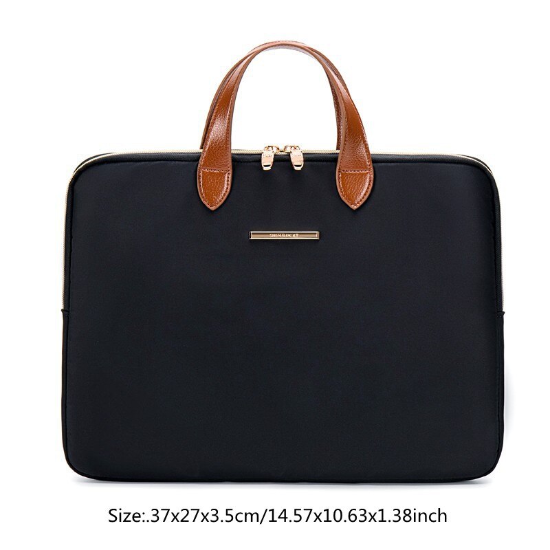 Women Laptop Briefcase Computer Bag Business Document Organizer Ipad Tote Ladies Handbag Messenger Purse Strap Pouch Accessories