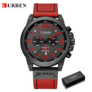 New Men Watch CURREN Top Brand Luxury Mens Quartz Wristwatches Male Leather Military Date Sport Watches Relogio Masculino