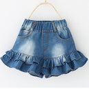 Chumhey 3-8T Baby Girls Shorts Summer Soft Denim Short Pants Girl Embroidery Animal Hot Jeans Kids Clothes Toldder Clothing
