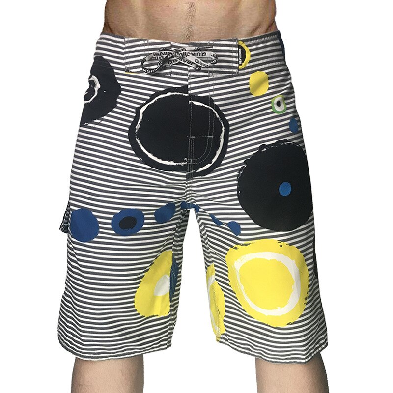 Herren Boardshorts Surf Bademode Strand Hochelastische Badehose Strandshorts Bademode Sportshorts Herren Badeanzug Badehose