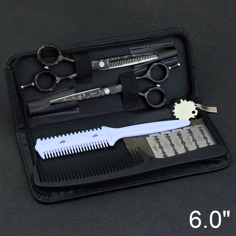 5.5/6.0&quot; Sale Japanese Hair Scissors Professional Shears Cheap Hairdressing Scissors Barber Thinning Hairdresser Razor Haircut