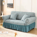 Elastic Sofa Cover Living Room Solid Color Sofa Cover Lattice Sofa Cover Elegant Skirt for Living Room Armchair Couch Sofa