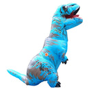 Adult Kids Inflatable Dinosaur Costume T-Rex Cosplay Party Anime Fancy Dress Suit Halloween Costumes for Man Woman