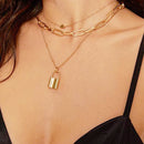 Collar de cadena de serpiente fina 2021 para mujer, Collar de moda, gargantilla de oro, collares, accesorios de fiesta, joyería minimalista