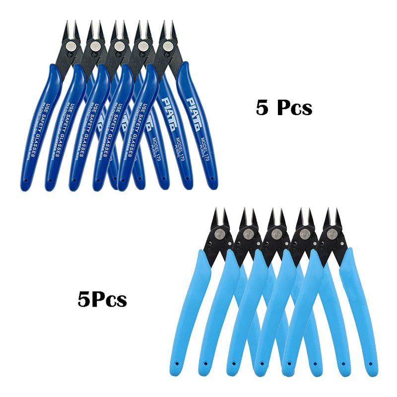 1/5/10pcs Model Plier Wire Plier Cut Line Stripping Multitool Stripper Knife Crimper Crimping Tool Cable Cutter Electric Forceps