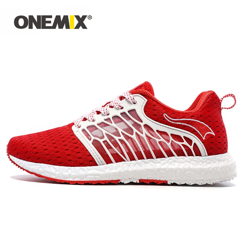 ONEMIX Damen Laufschuhe für Herren Atmungsaktive Mesh Sportschuhe Superleichte Outdoor Damen Sportschuhe Walking Jogging Schuhe