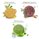 7PCS Pure Hair Shampoo Bar Cleaning Anti Dandruff  Loss Hair Growth Soap Bar Gentle & No Irritation for Soft Hair Care 11.11