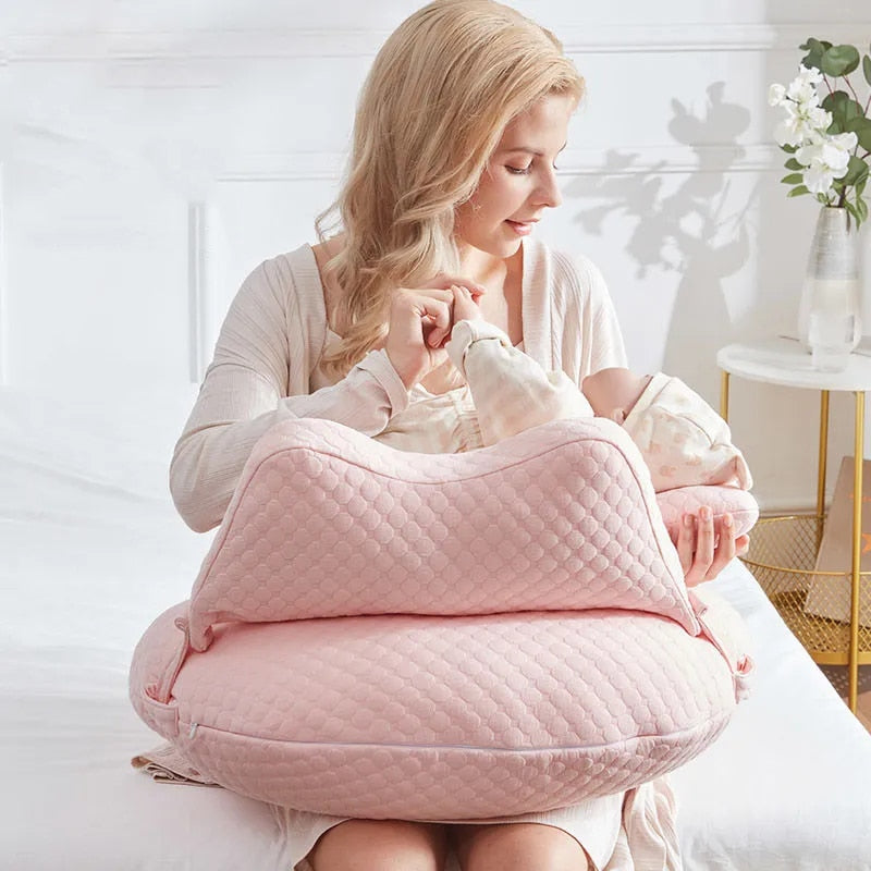 Breastfeeding Artifact Nursing Pillow Waist Chair Newborn Side Pillow Baby Learns to Sit And Stand Pillow Infant Horizontal Hold