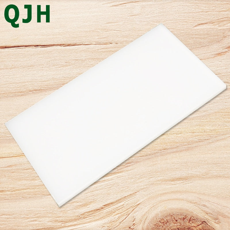 20 x 10 cm, PVC, weiße Gummihammermatte, Lederhandwerkswerkzeuge zum Schneiden, Stanzen, Stempel, Desktop-Schutz-Sicherheitsmatte