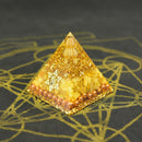 Aura Orgone Energy Converter Orgonite Pyramid Chakra Quartz Soothe The Soul Aventurine Resin Cube EMF Protection Healing