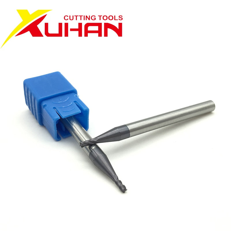 HRC50 1 2 3 4 5 6 8 10 Carbide end mill Milling cutting Tools Alloy Tungsten Steel Milling Cutter EndMills CNC machine end mills