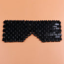 Rose Quartz Eye Mask Massager Natural Jade Eye Mask Stone Sleep Mask Face Massager Sleeping Eye Mask For Eye Relax Eye Care Tool