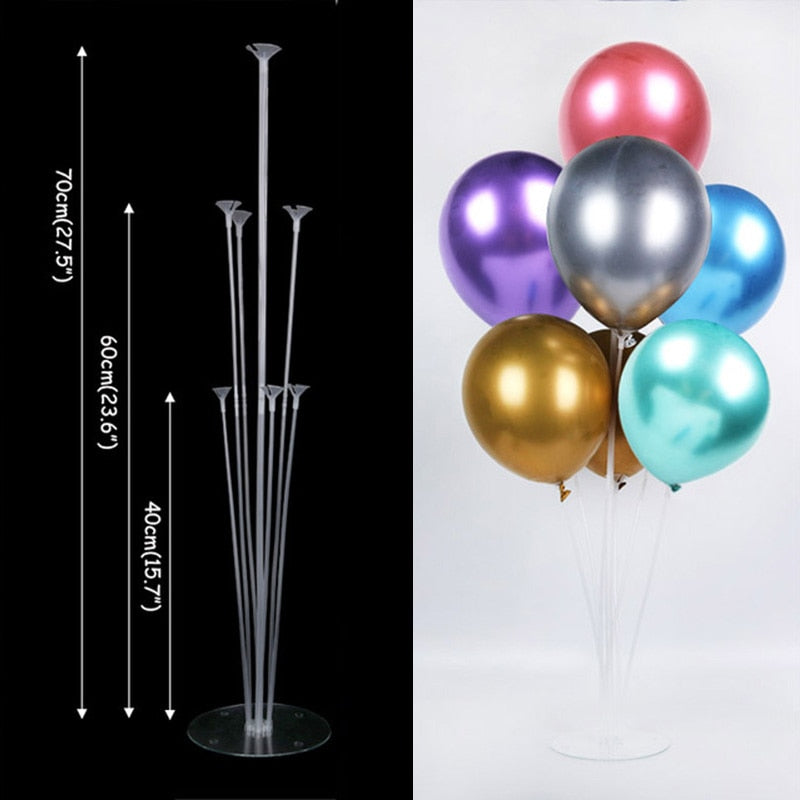 Girl Birthday Party Balloons Stand Balloon Holder Plastic Balloon Stick Birthday Party Decorations Wedding Balloon Baby Shower